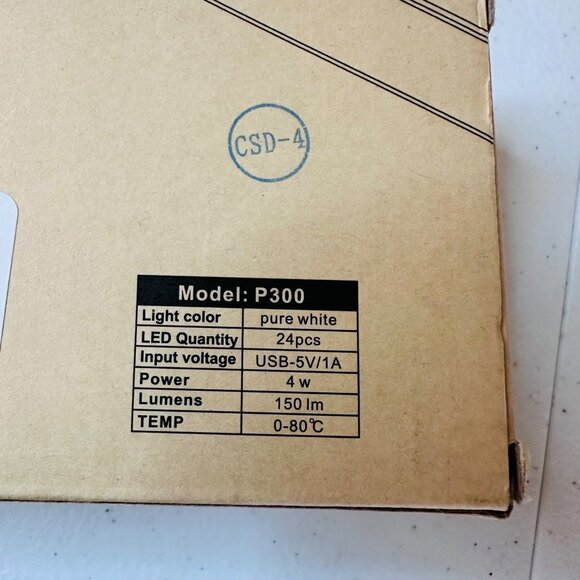 3 pack LED Motion Sensor Lights USB Rechargeable Pure White Wireless LED Lights - Picture 3 of 16